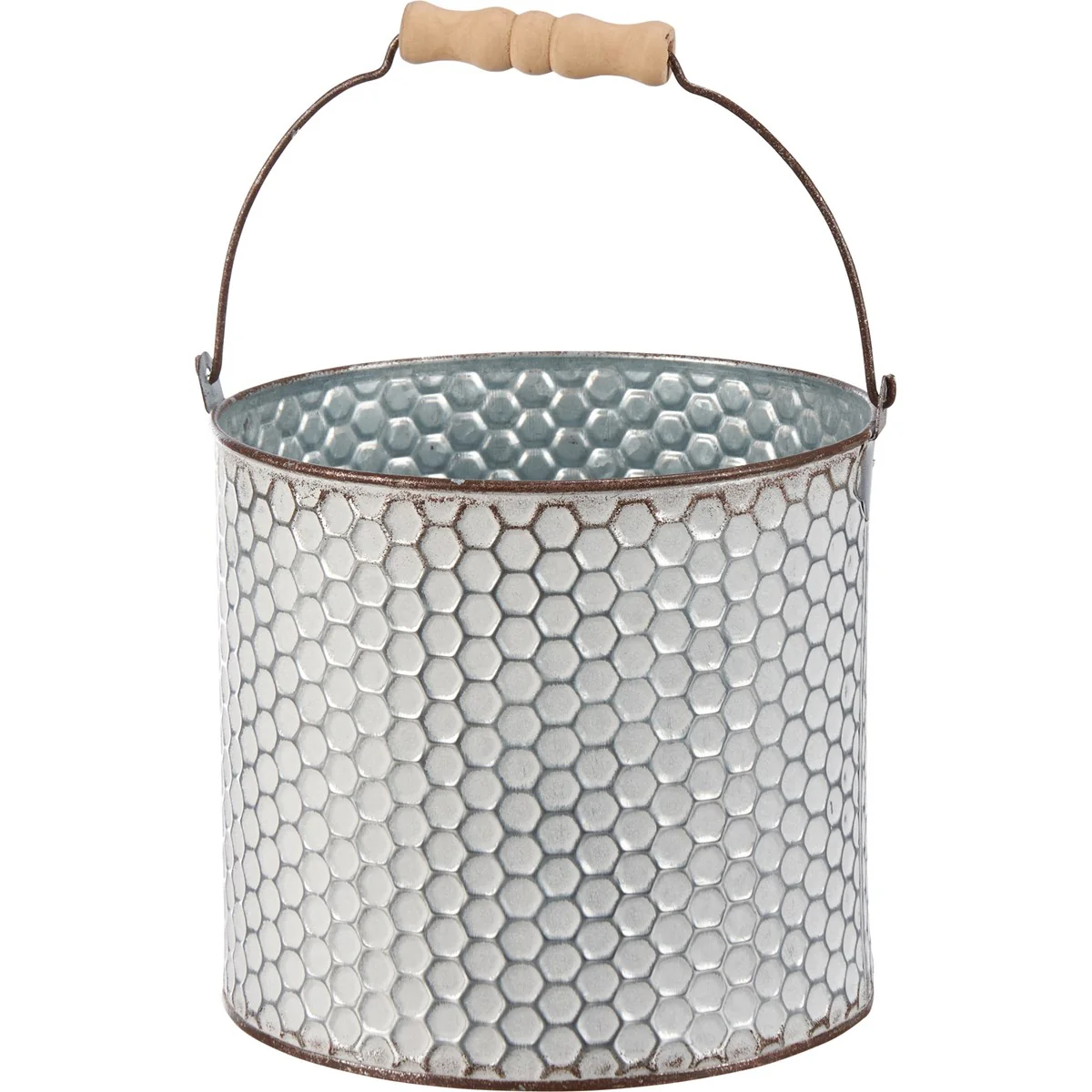 π Set of 2 Rustic Honeycomb Bucket Set - Image 4