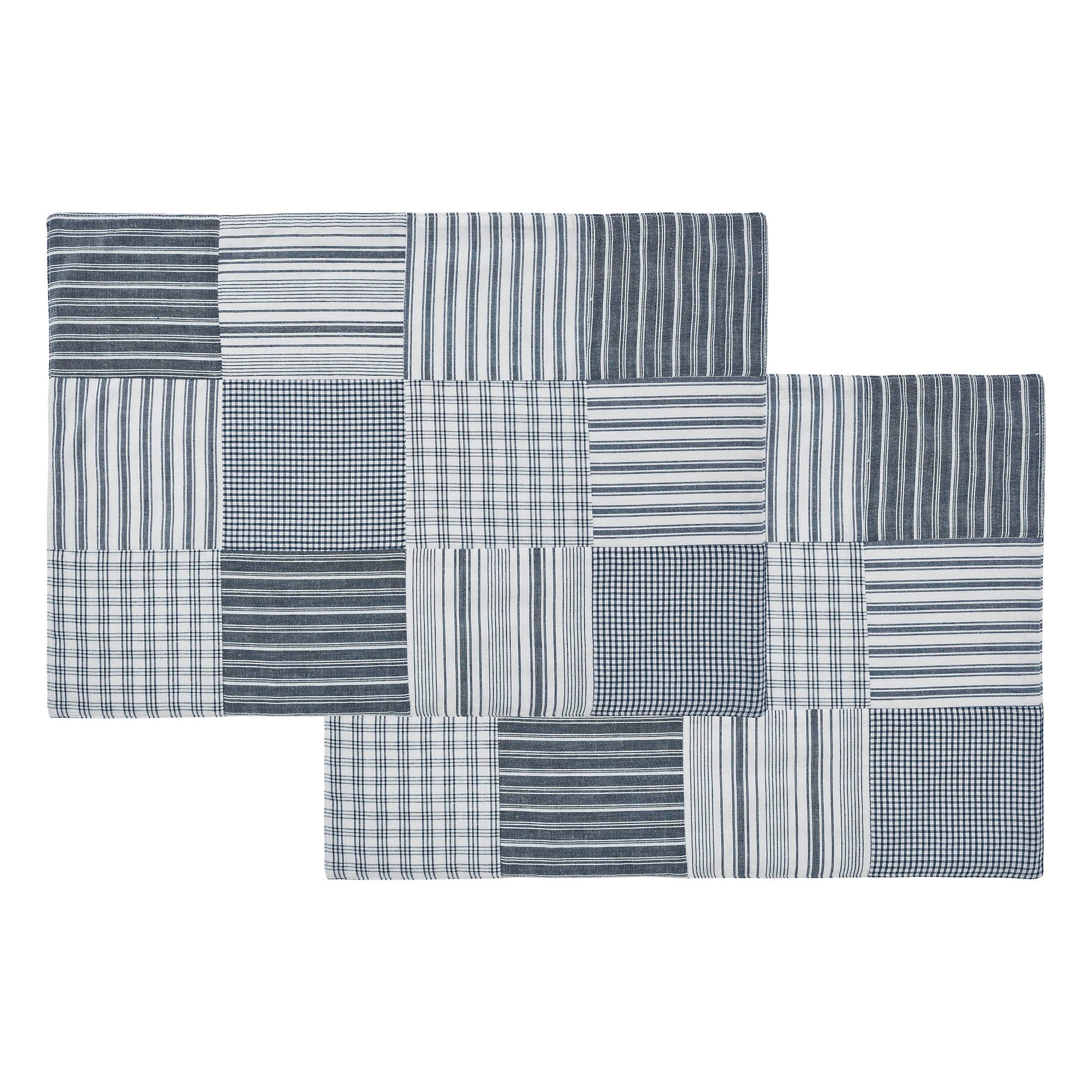 Set of 2 Sawyer Mill Blue Quilted Placemats - Image 6