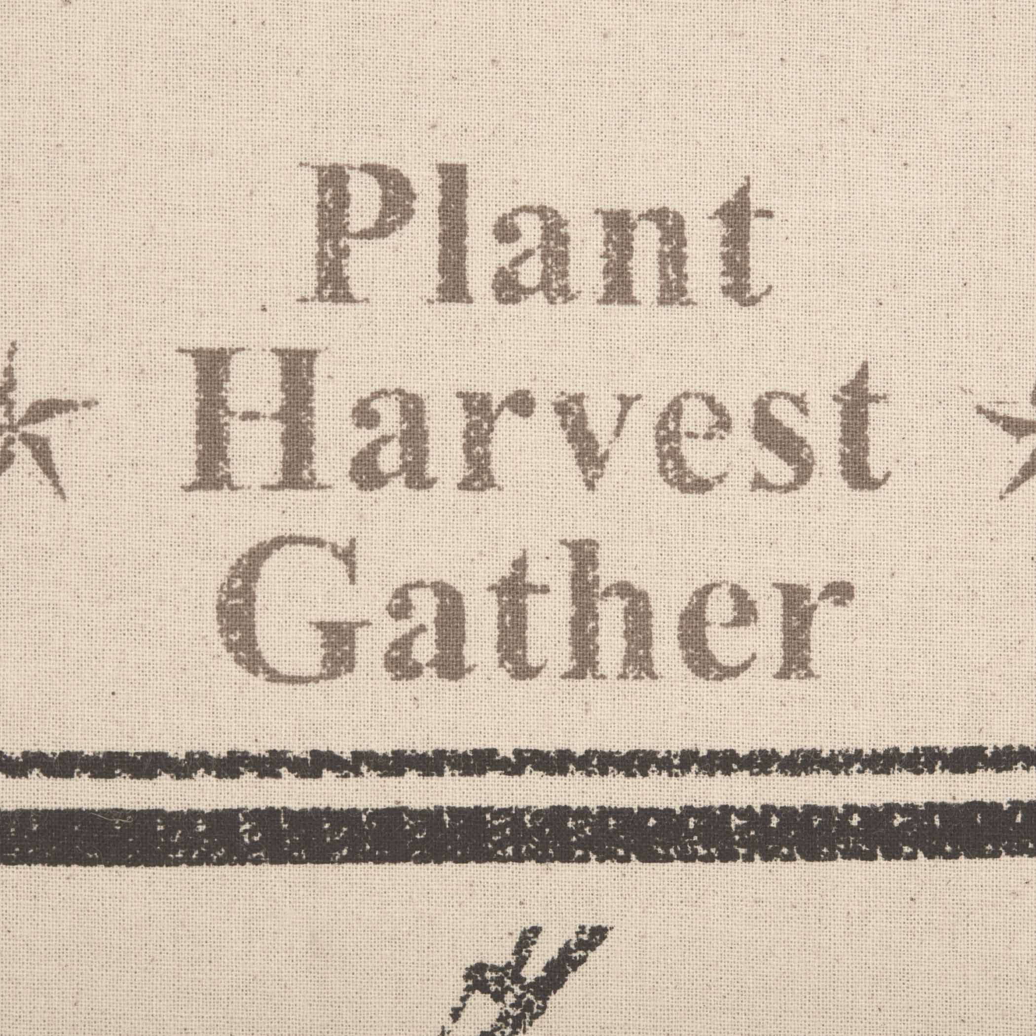 Set of 2 Sawyer Mill Charcoal Plow & Corn Muslin Unbleached Natural Tea Towel - Image 6