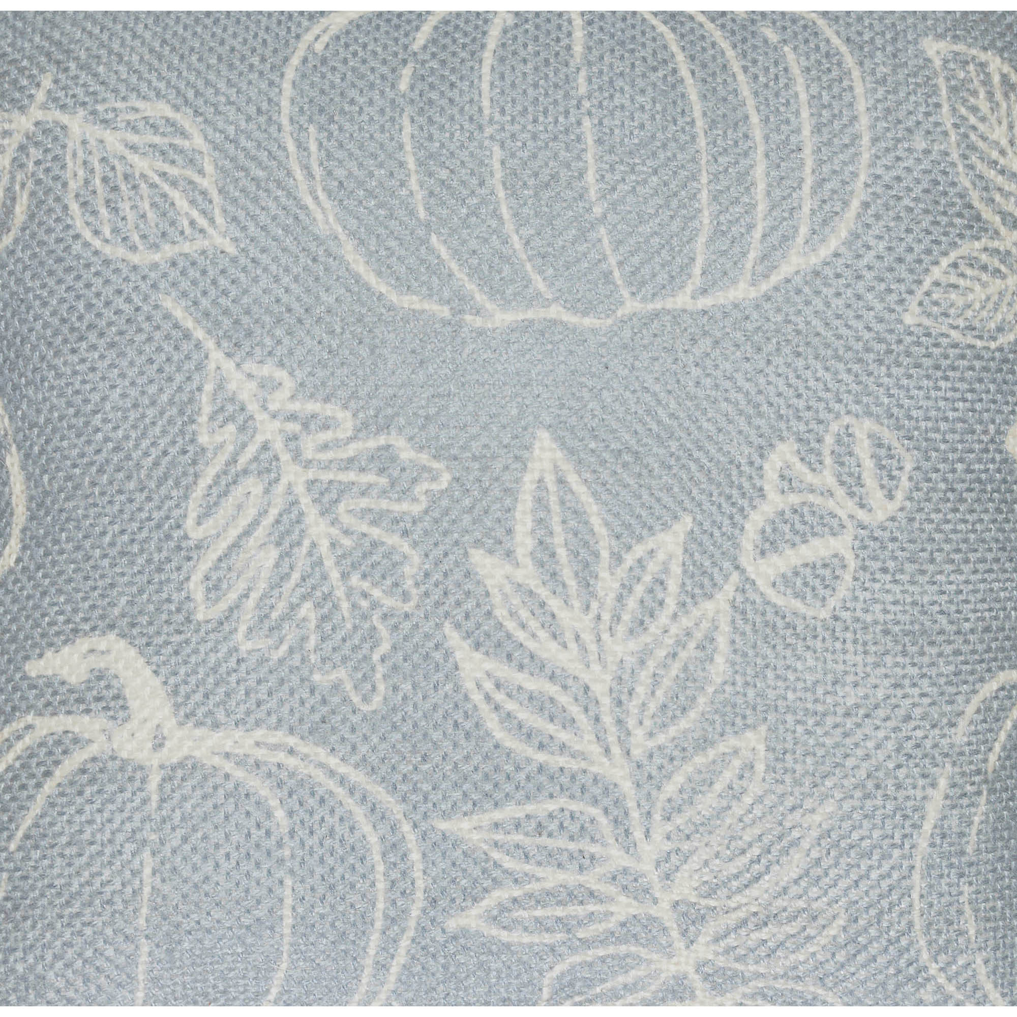 Set of 2 Silhouette Pumpkin Grey Placemats - Image 2