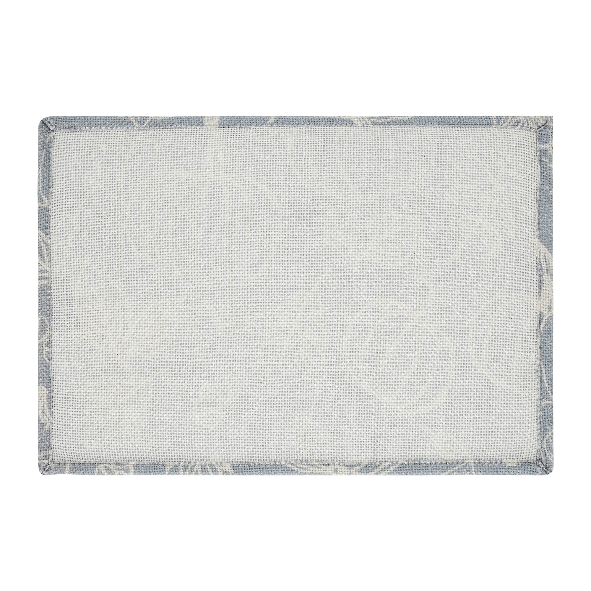 Set of 2 Silhouette Pumpkin Grey Placemats - Image 6