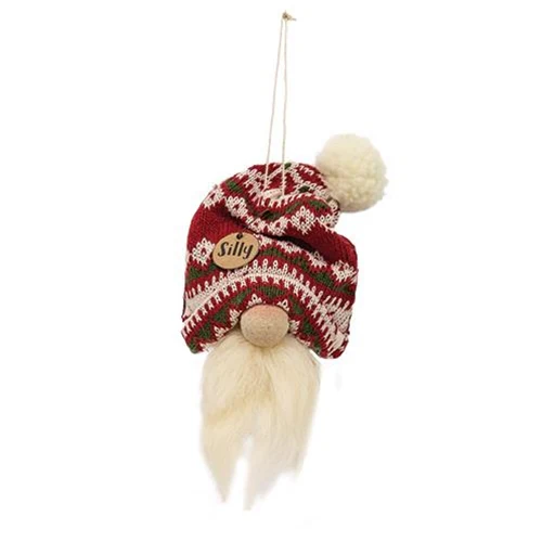 Set of 2 Silly & Willy Plush Gnome Heads - Image 3
