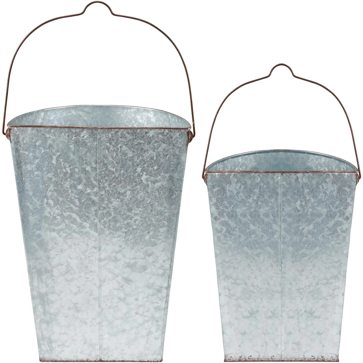Set of 2 Winter Blessings Bird Wall Bucket Set - Image 4
