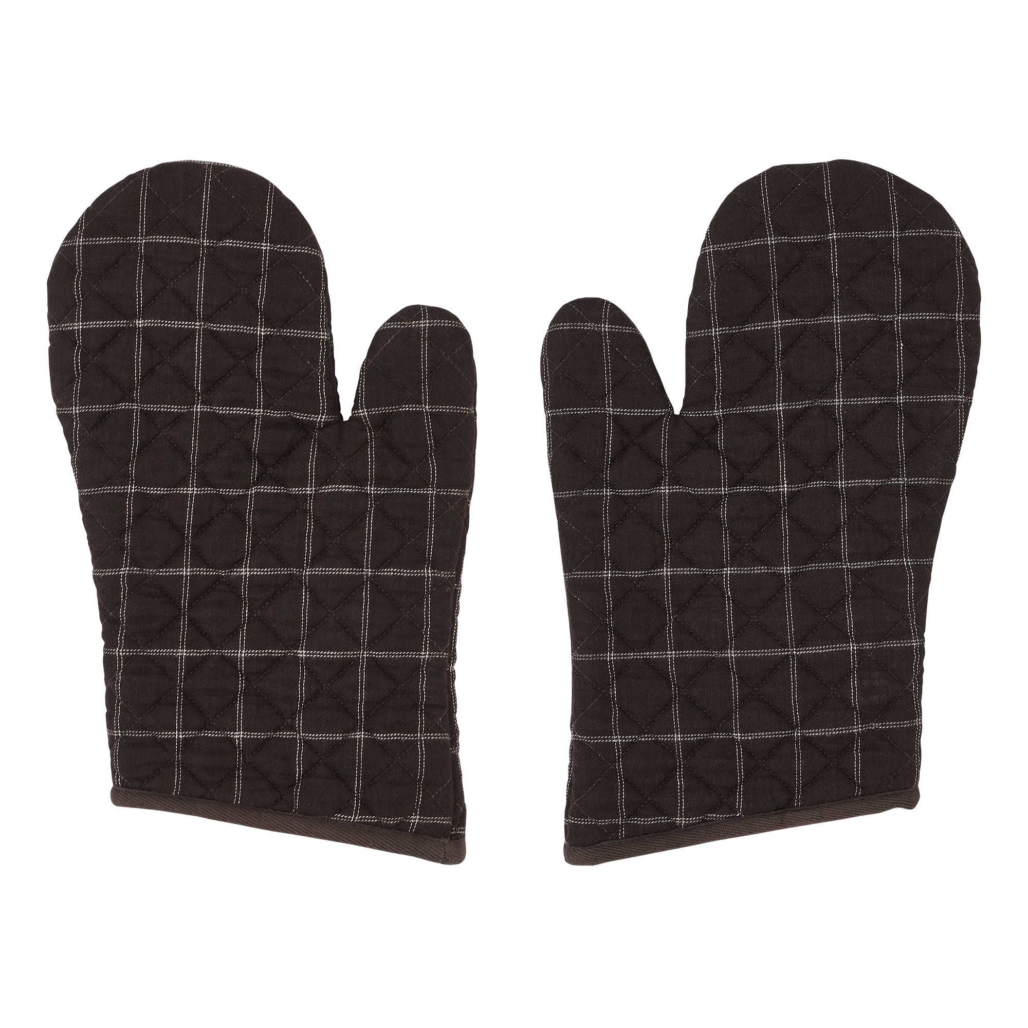 Set of 2 Wyatt Cabin Bear Oven Mitt Potholders - Image 3