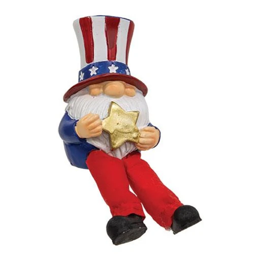 💙 Set of 3 Americana Gnomes with Dangle Legs - Image 2