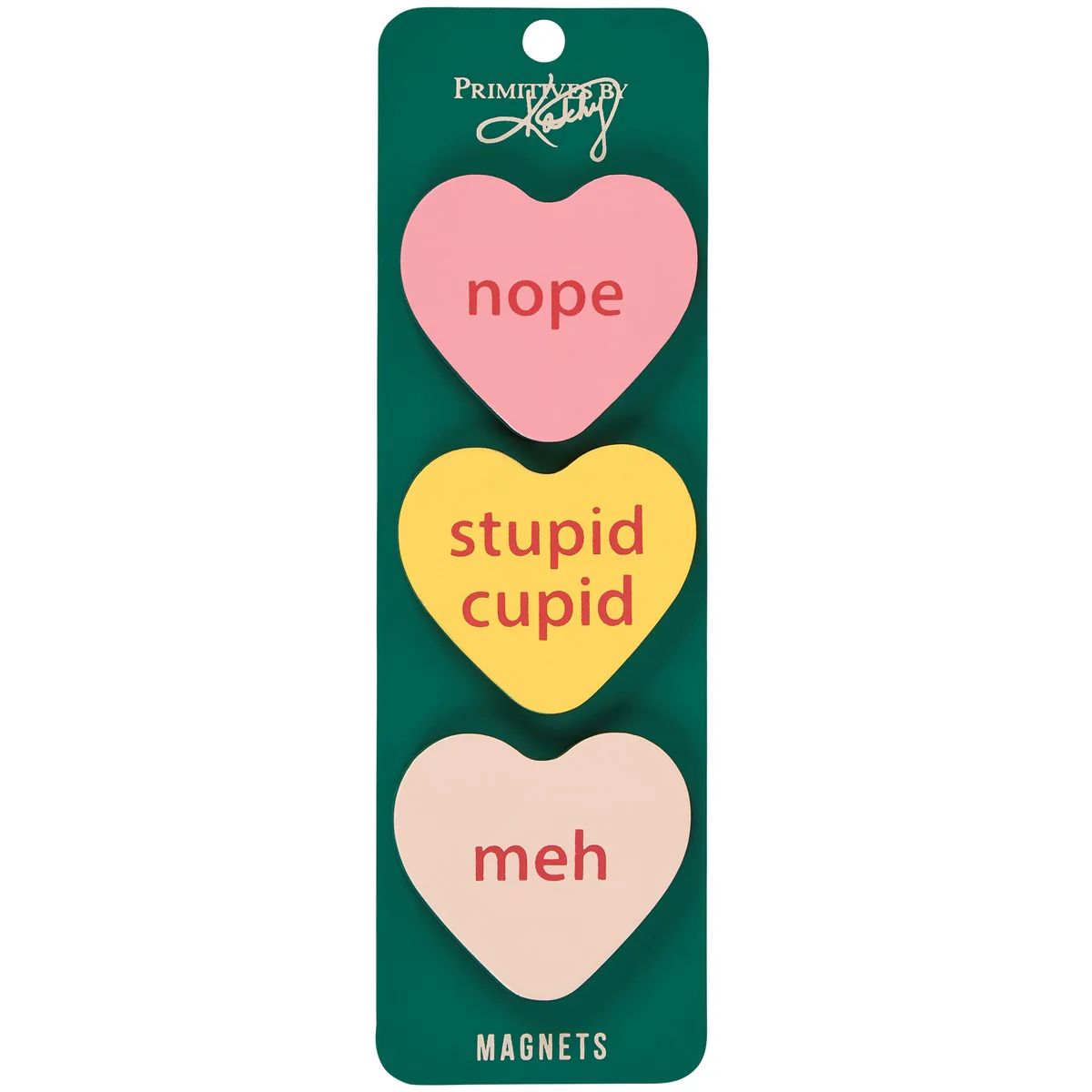 ๐ Set of 3 Anti Valentine Magnet Set