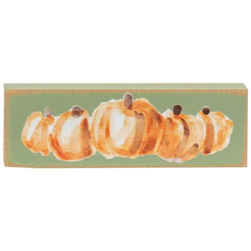 💙 Set of 3 Autumn Blessings Pumpkin Stacked Blocks - Image 2