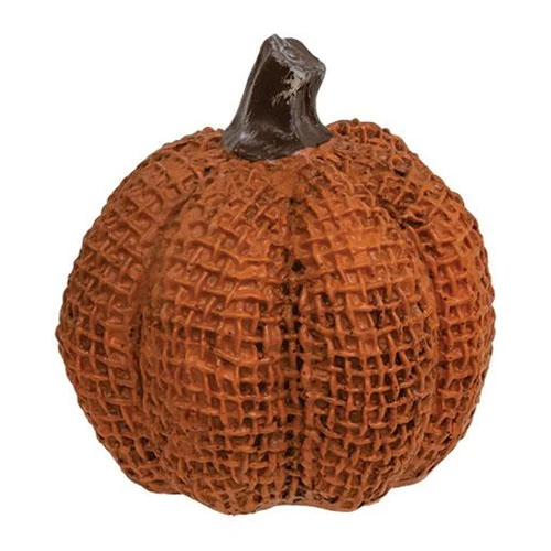 π Set of 3 Autumn in the Air Resin Pumpkin 3.25" H - Image 4