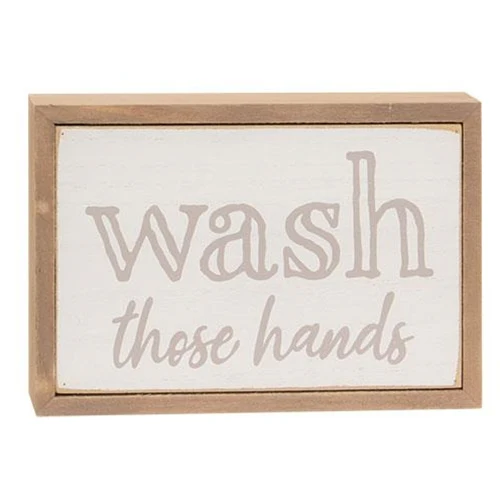 Set of 3 Bathroom Sayings Box Signs - Image 3