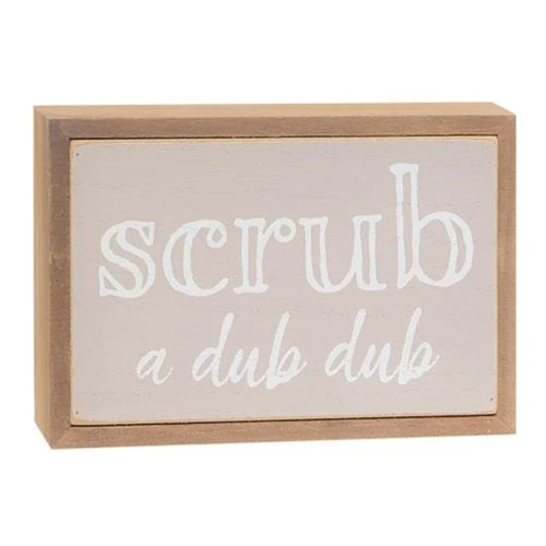Set of 3 Bathroom Sayings Box Signs - Image 5