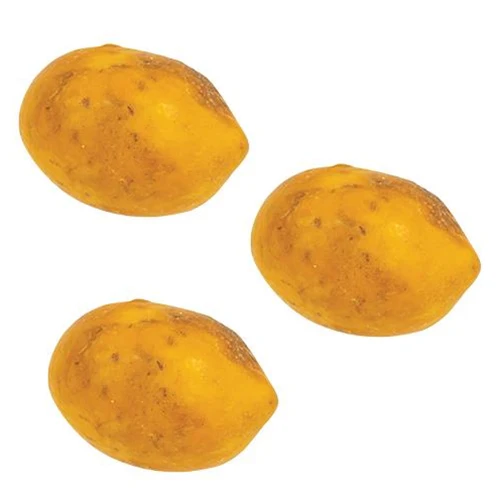 Set of 3 Beeswax Dipped Papier Mache Lemons - Image 2