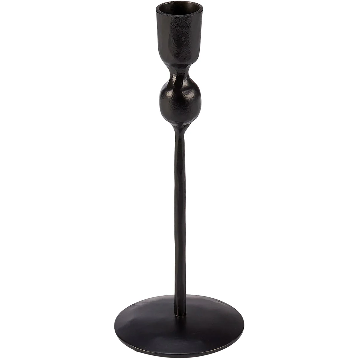 Set of 3 Black Metal Taper Candle Holders - Image 7