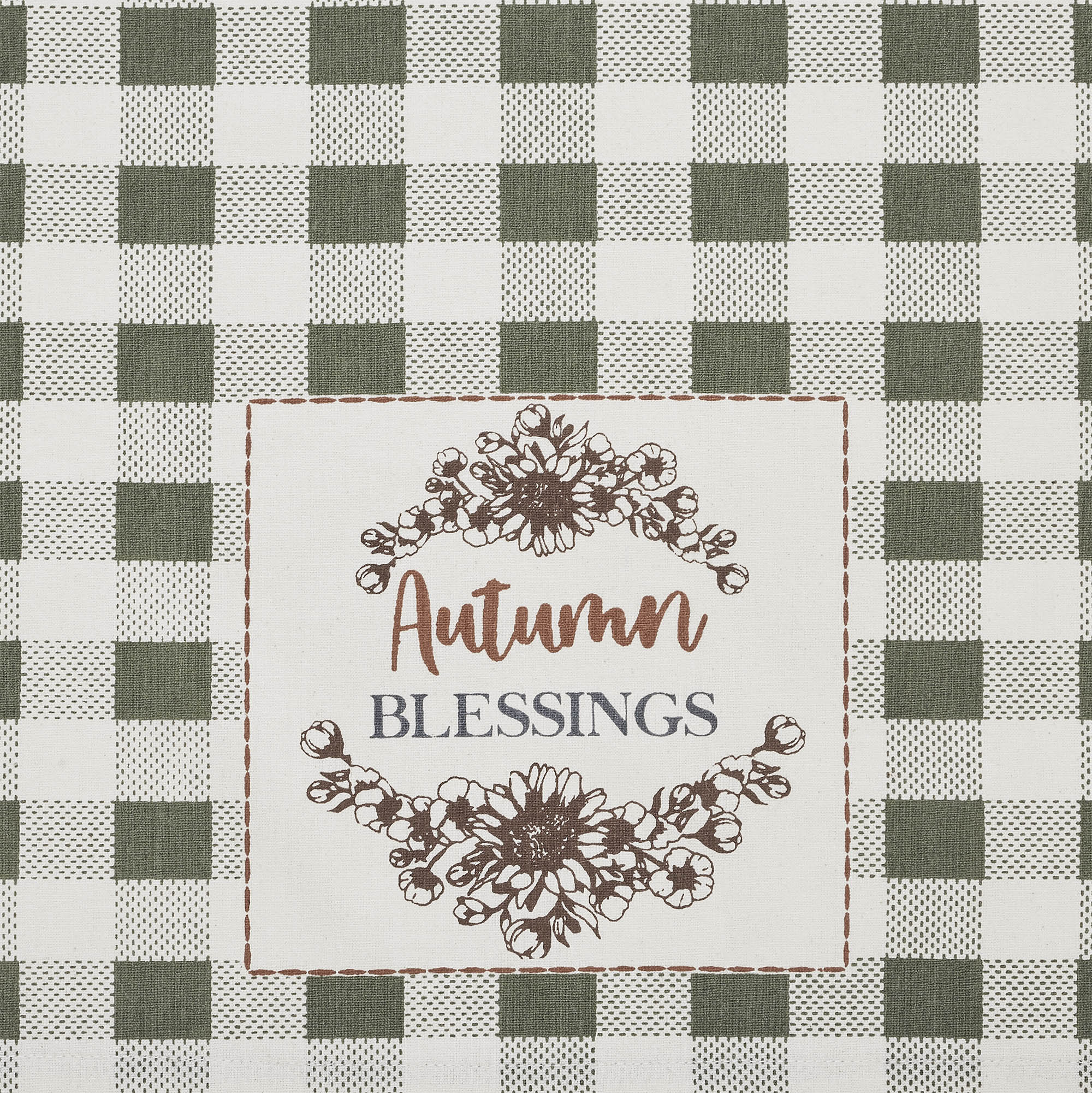 Set of 3 Bountifall Harvest Theme Tea Towels Set of 3 19x28 - Image 6