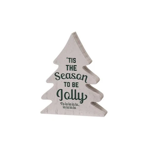 Set of 3 Christmas Carol Wooden Tree Sitters - Image 4