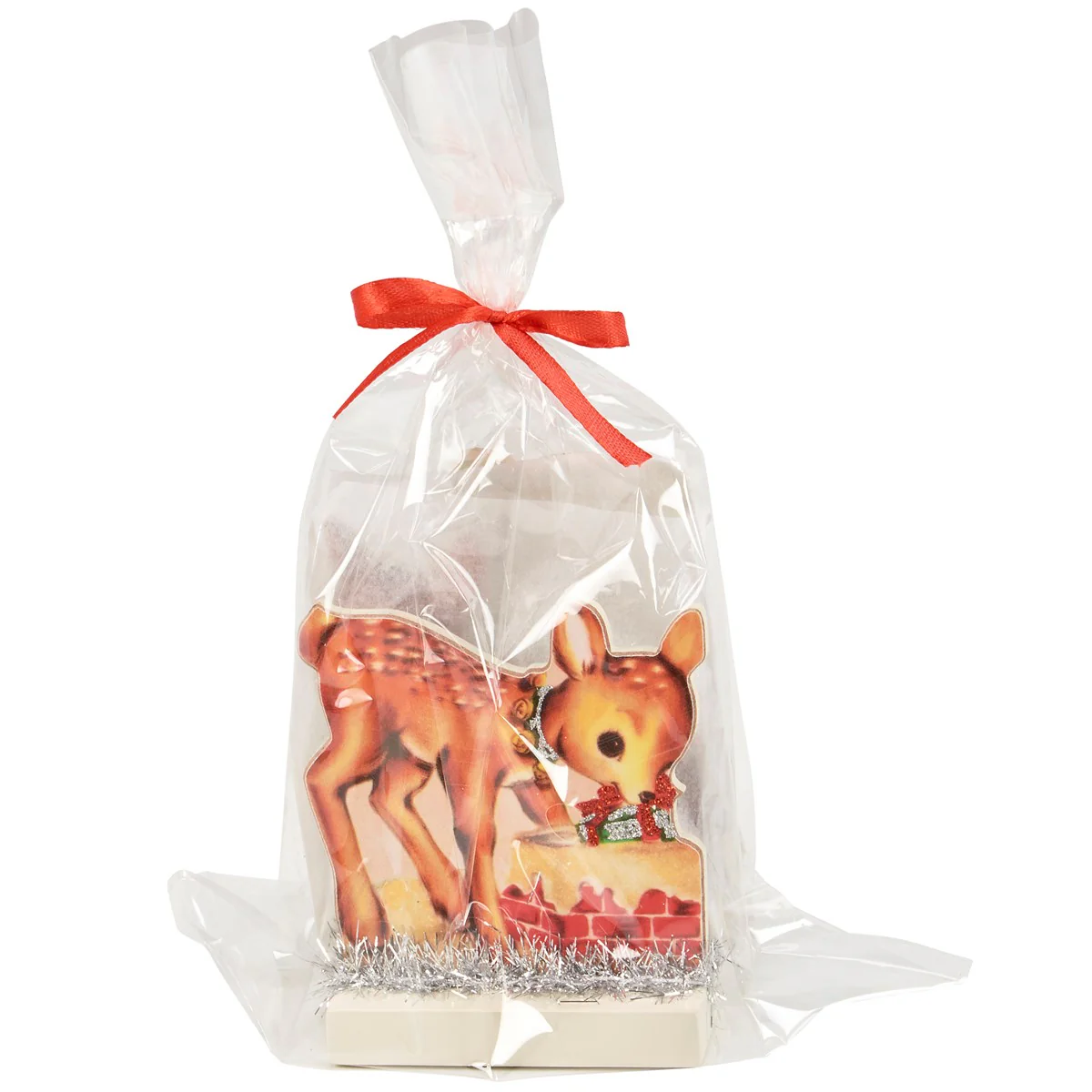 Set of 3 Christmas Nostalgic Deer Stand Up Set - Image 5