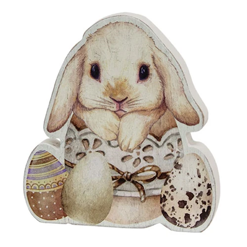 Set of 3 Chunky Hatching Baby Easter Bunny Sitter Signs - Image 5