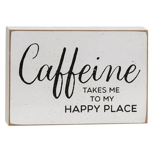 Set of 3 Coffee Is My Soulmate Small Wooden Blocks - Image 4