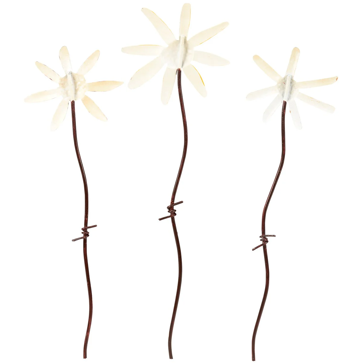 Set of 3 Daisies 16" Metal Pick Set - Image 3