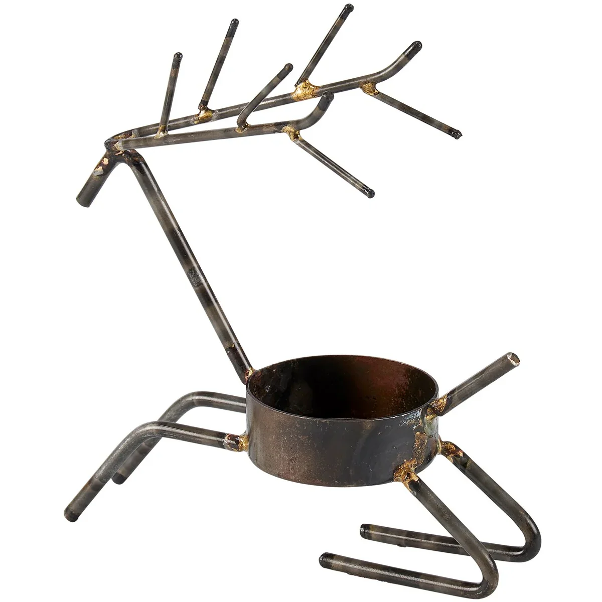 Set of 3 Deer Candle Holders - Image 4
