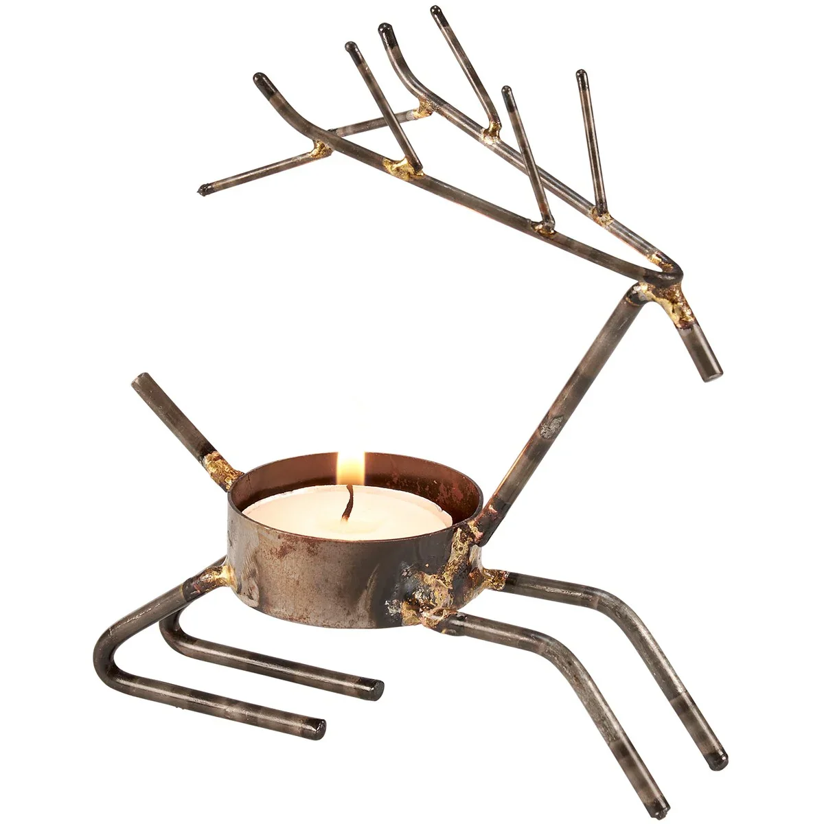 Set of 3 Deer Candle Holders - Image 8