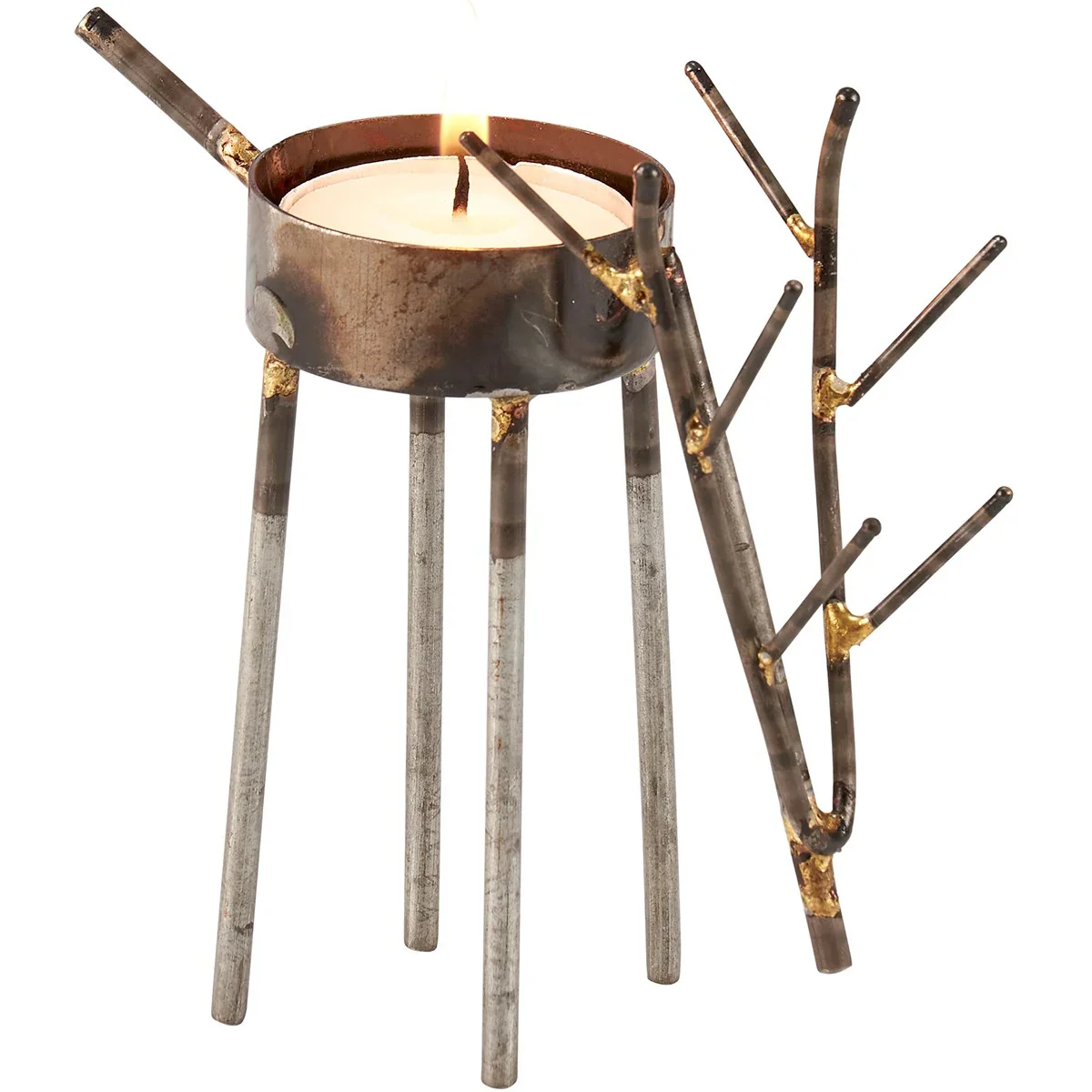 Set of 3 Deer Candle Holders - Image 9