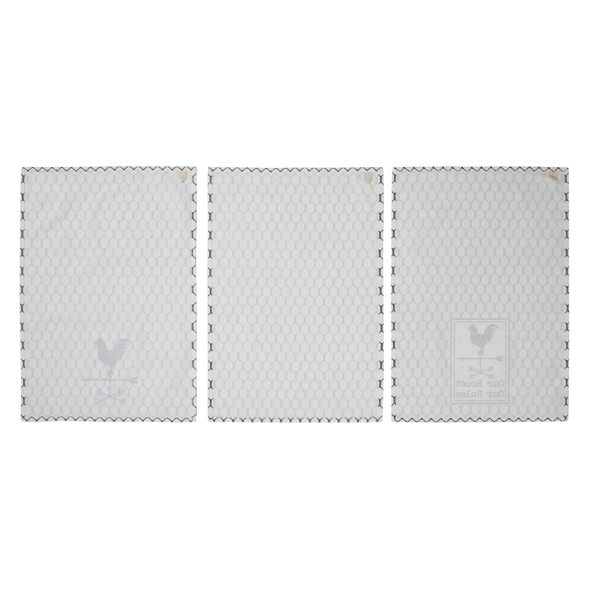 Set of 3 Down Home Our Roost Tea Towels - Image 4