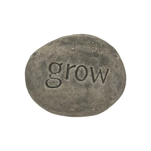 Set of 3 Dream Grow Inspire Resin Garden Stones - Image 2