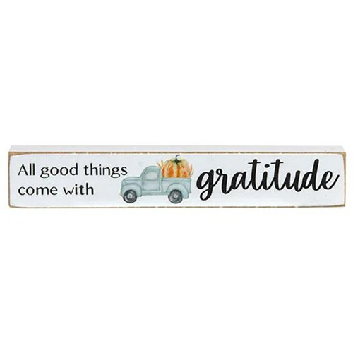 ๐ Set of 3 Fall Gratitude and Thankful Mini Sticks - Image 3