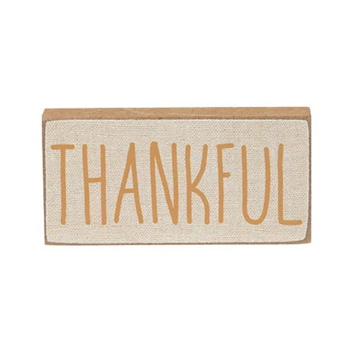 Set of 3 Fall Thankful Grateful Blessed Mini Sticks - Image 2