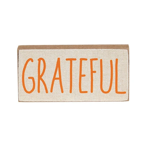 Set of 3 Fall Thankful Grateful Blessed Mini Sticks - Image 4