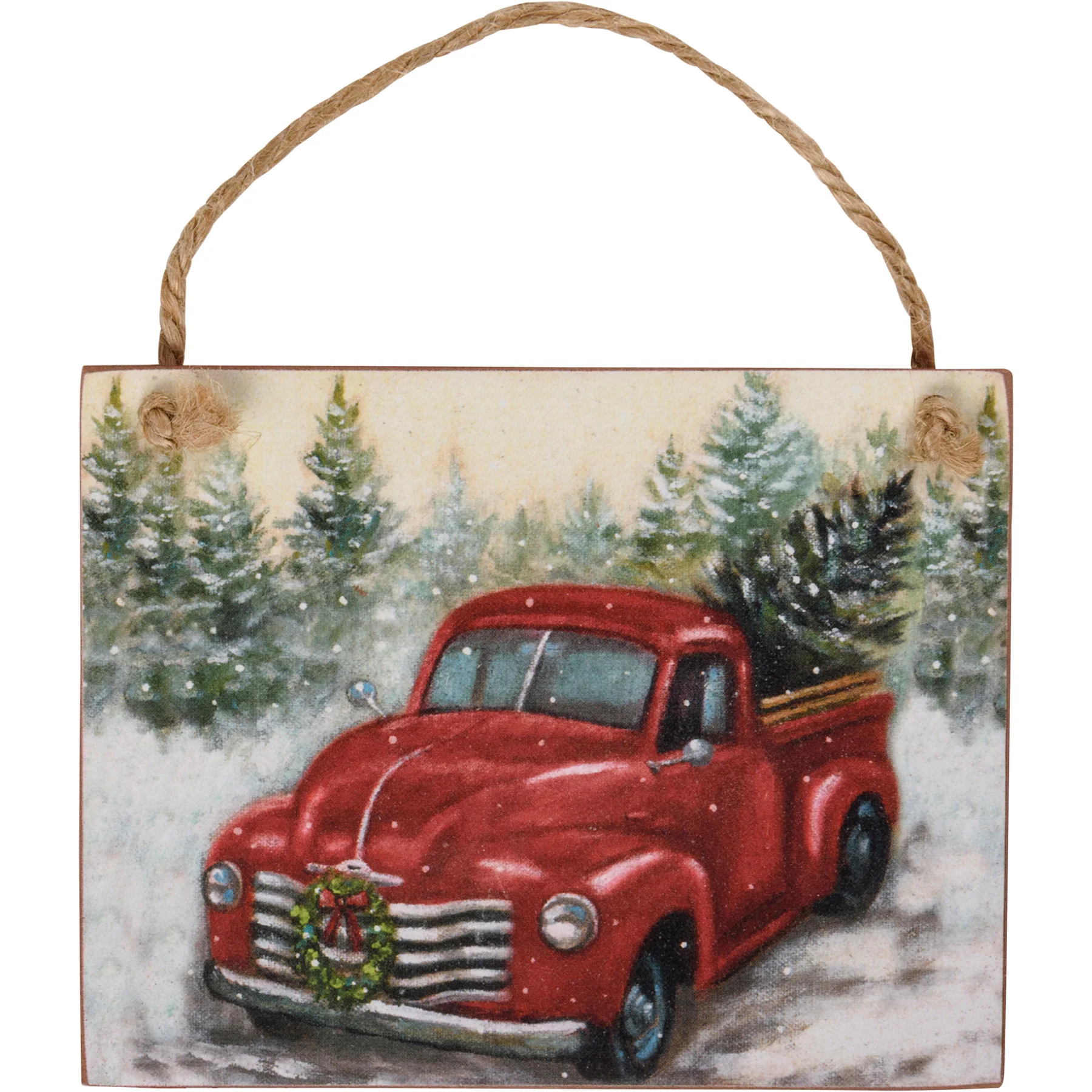 ๐ Set of 3 Farm Life Truck and Barn Ornament Set - Image 4