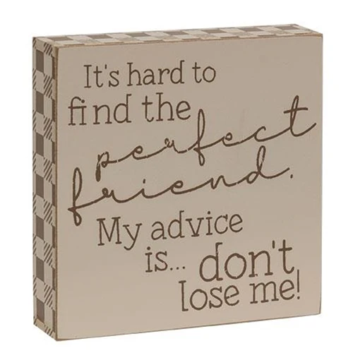 Set of 3 Friends Themed Wooden Block Signs - Image 4