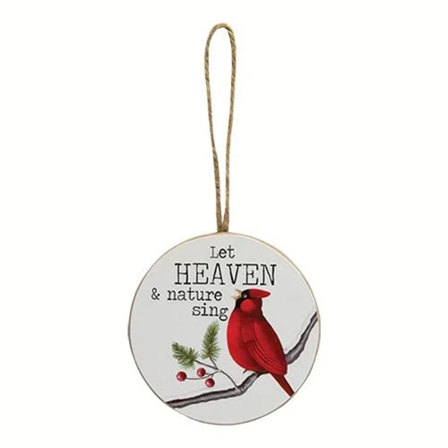 💙 Set of 3 Heaven & Nature Sing Cardinal Ornaments - Image 4