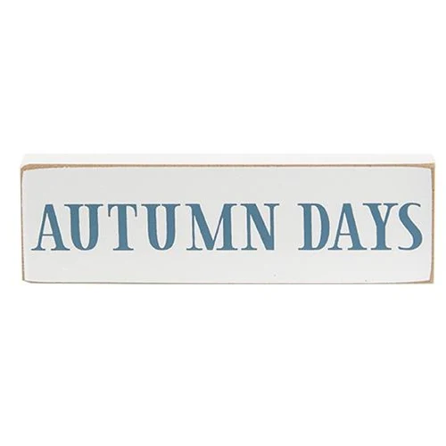 Set of 3 Hello Fall Skinny Block Signs - Image 5
