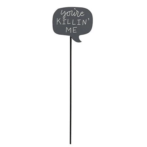 💙 Set of 3 Houseplant Sayings Stakes - Image 3