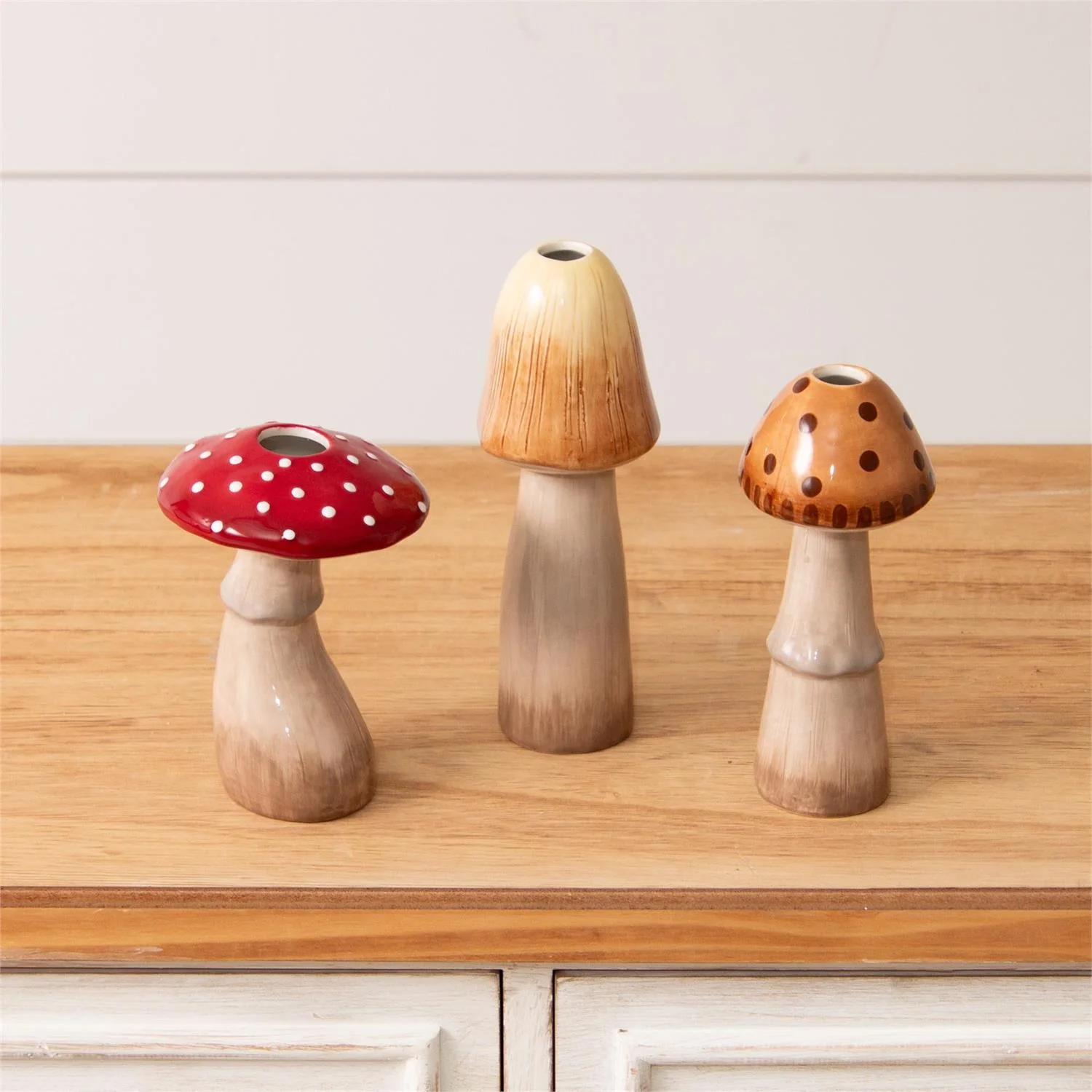 Set of 3 Mushroom Bud Vases - Image 4