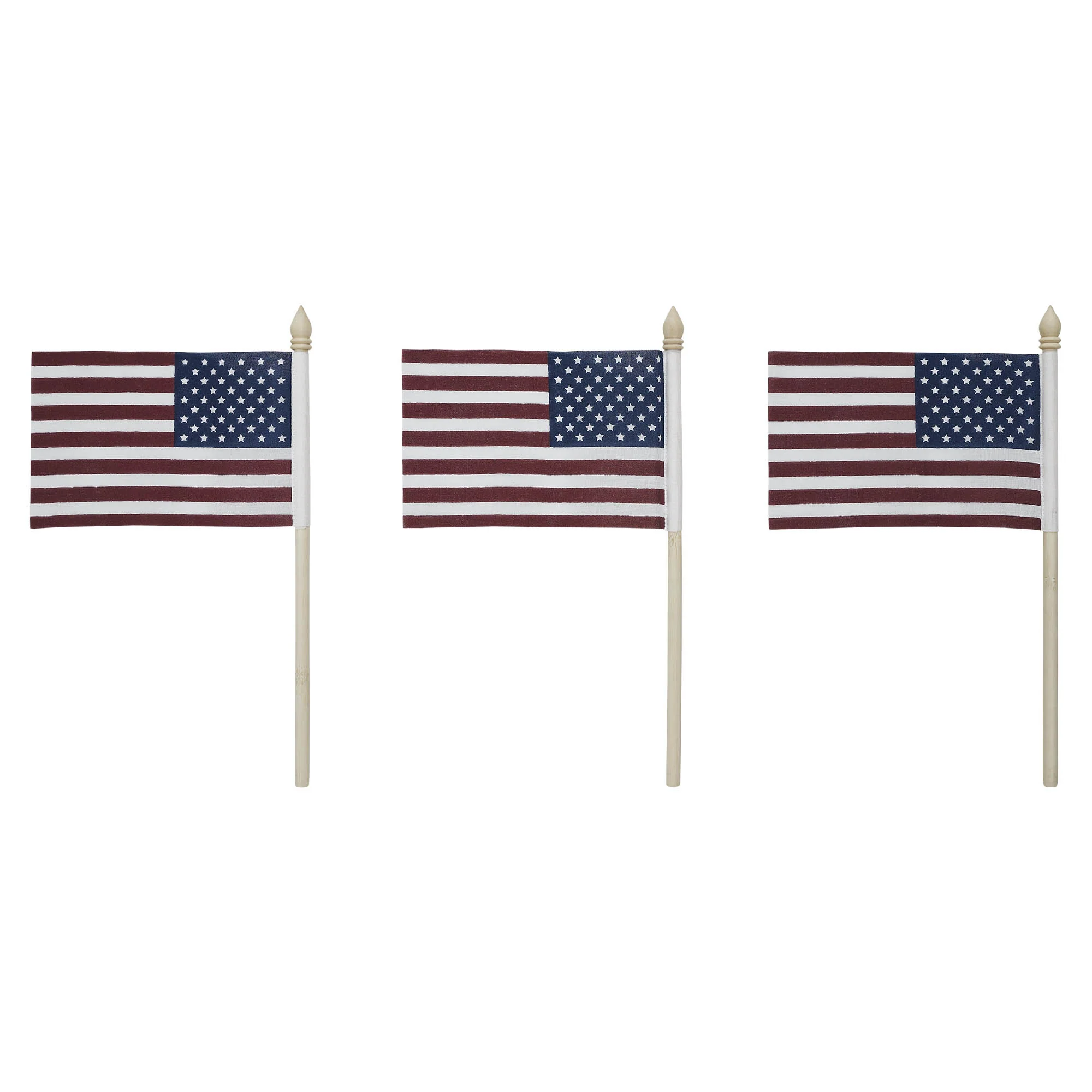 Set of 3 My Country American Flag Picks 10.5" x 6" - Image 3
