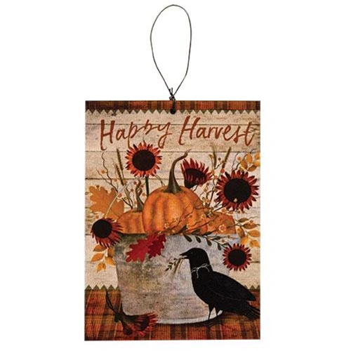 Set of 3 Primitive Pumpkin Patch Friends Ornaments - Image 3