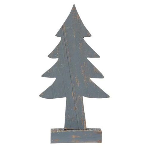 Set of 3 Rustic Wood Country Trees - Image 3