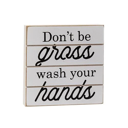 💙 Set of 3 Small Bathroom Shiplap Signs - Image 5