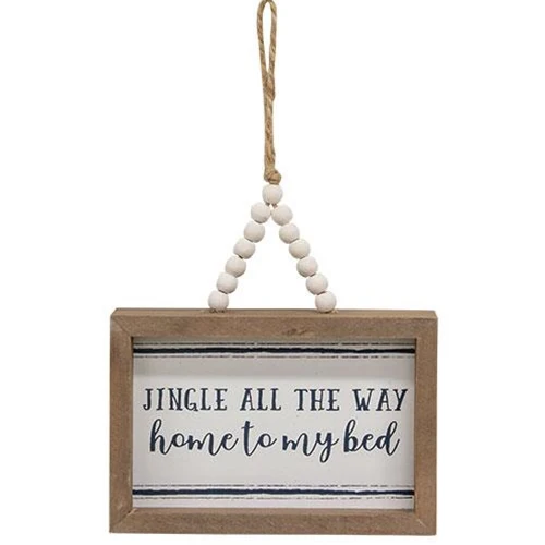 Set of 3 Snarky Christmas Beaded Hanger Signs - Image 4