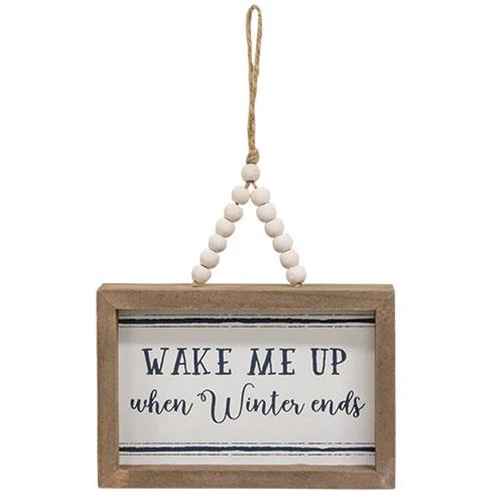 Set of 3 Snarky Christmas Beaded Hanger Signs - Image 5