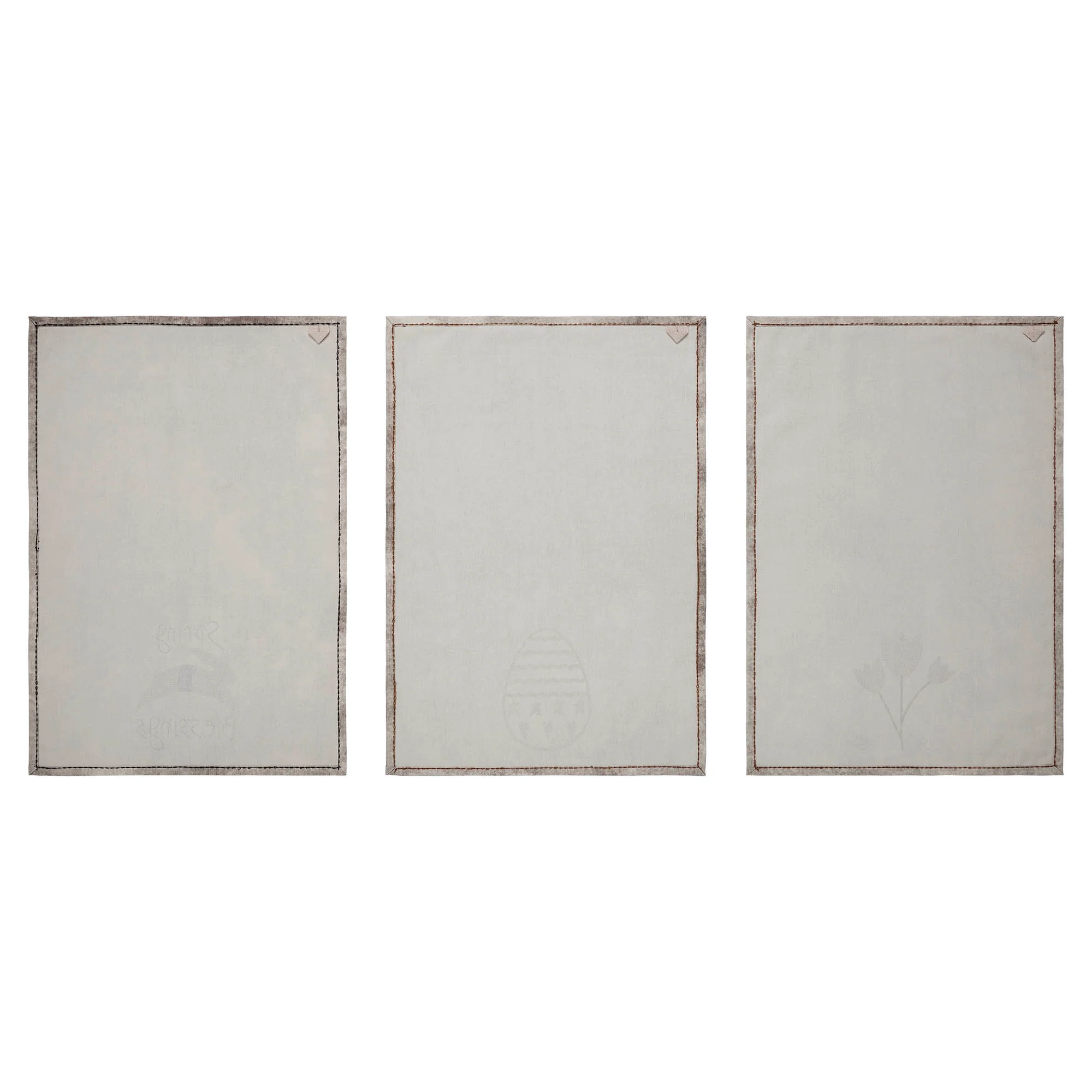 Set of 3 Spring In Bloom Easter Tea Towels - Image 2