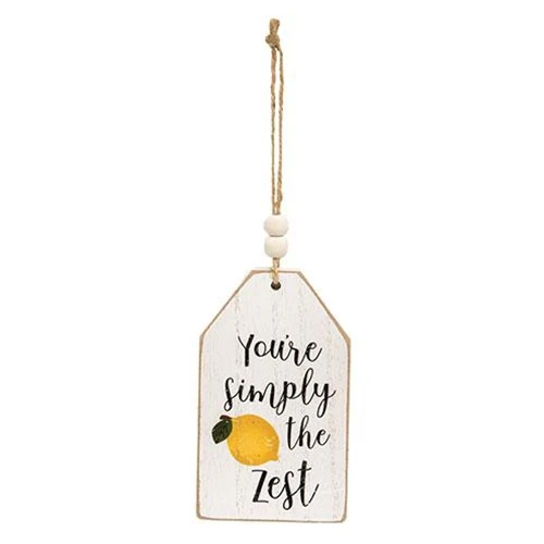 ๐ Set of 3 Summer Fruit Distressed Wooden Tag Ornaments - Image 5