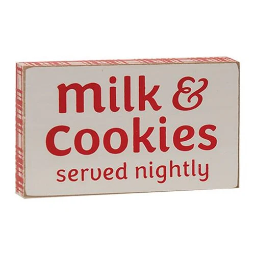 Set of 3 Sweet Christmas Block Signs - Image 4