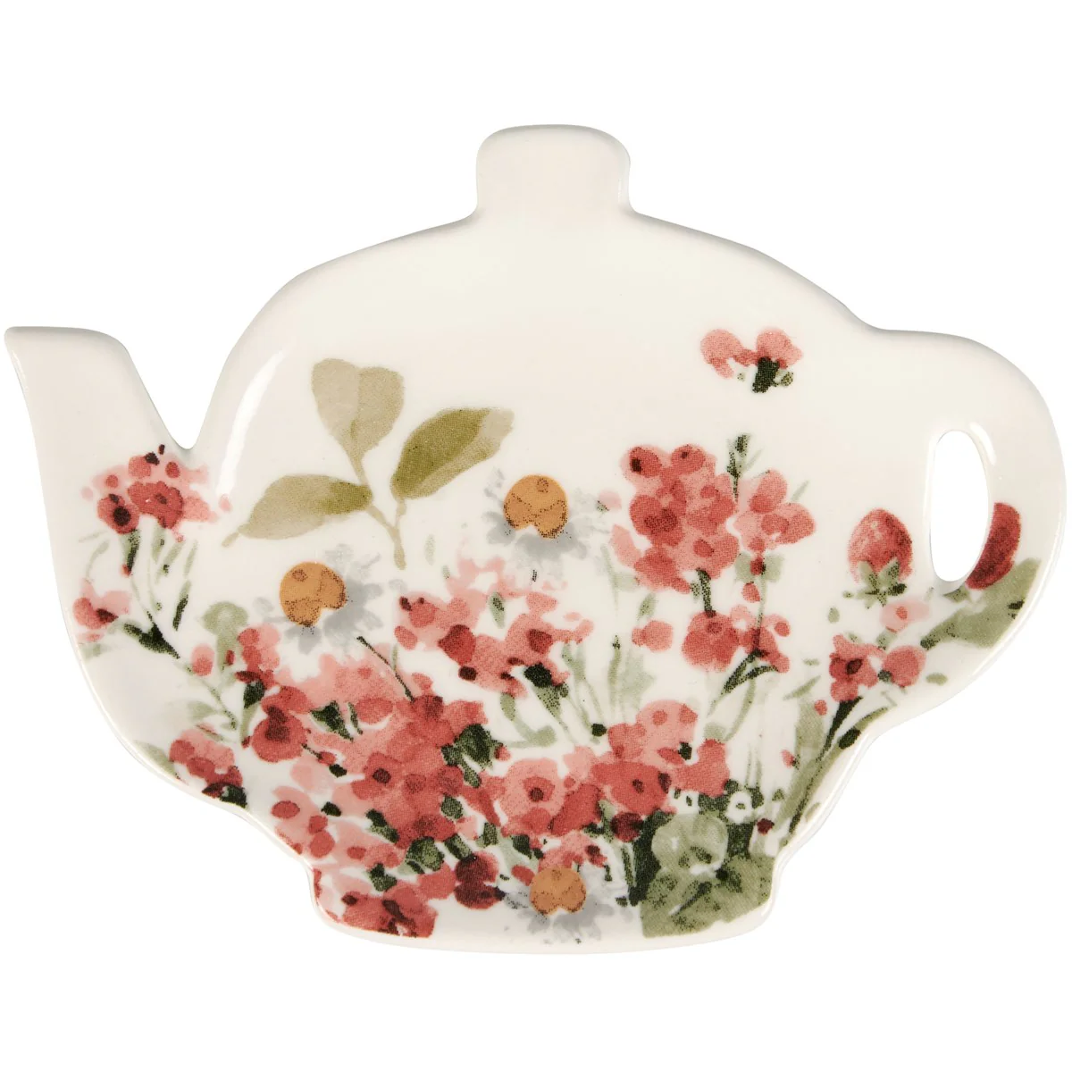 Set of 3 Tea Bag Holders with Floral Design - Image 6