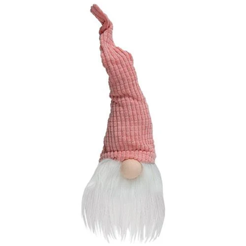 Set of 3 Waffle Knit Capped Gnomes - Image 2