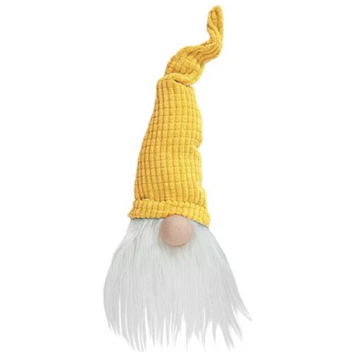 Set of 3 Waffle Knit Capped Gnomes - Image 3