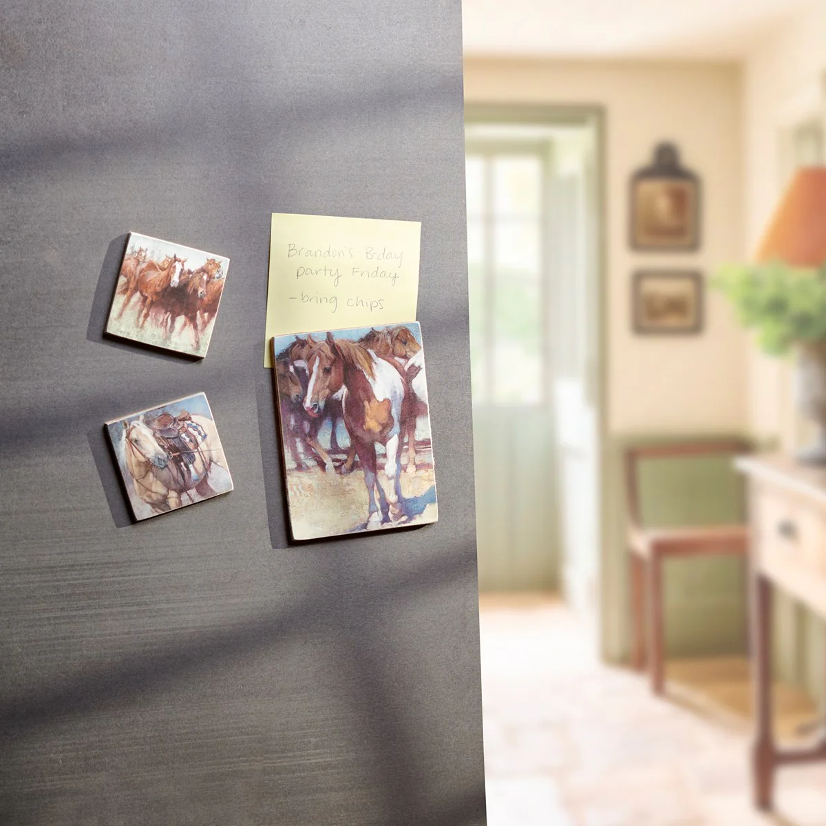 ๐ Set of 3 Western Horse Magnet Set - Image 2