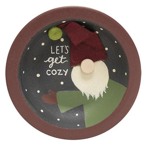 Set of 3 Winter Gnome Small Decorative Plates - Image 3